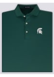 Main image for Mens Michigan State Spartans Green Turtleson Victory Short Sleeve Fashion Polo