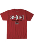 Main image for Miami RedHawks Red BreakingT 2026 Men's Basketball 31-(OH) Perfect Season Short Sleeve Fashion T S..