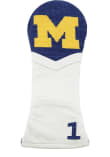 Main image for White Michigan Wolverines Logo Golf Headcover