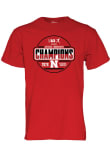 Main image for Nebraska Cornhuskers Red Blue 84 2026 Big Ten Softball Tournament Champions Locker Room Short Slee..