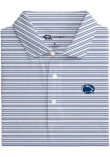 Main image for Mens Penn State Nittany Lions Navy Blue Onward Reserve Club House Stripe Short Sleeve Fashion Polo