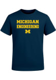 Main image for Toddler Navy Blue Michigan Wolverines School of Engineering Short Sleeve T-Shirt