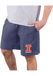 Main image for Mens Illinois Fighting Illini Navy Blue Concepts Sport Quest Shorts