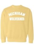 Main image for Womens Michigan Wolverines Yellow Summit Sportswear Classic Crew Sweatshirt