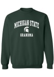 Main image for Womens Michigan State Spartans Green Summit Sportswear Grandma Crew Sweatshirt