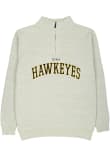 Main image for Womens Iowa Hawkeyes Oatmeal Summit Sportswear Jamie Qtr Zip