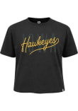 Main image for Iowa Hawkeyes Black Summit Sportswear Pigment Dyed Short Sleeve T-Shirt