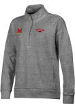 Main image for Womens Charcoal Maryland Terrapins Everlee Qtr Zip