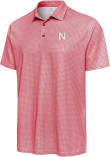 Main image for Mens Nebraska Cornhuskers Red Antigua Breeze Short Sleeve Polo Shirt
