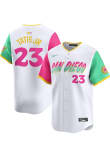 Fernando Tatis Jr San Diego Padres Mens WHITE City Connect 2024