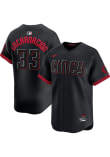 Cincinnati Reds 練習用ユニフォーム 黒 Cincinnati Reds Nike City Connect Replica Jersey - Black