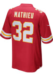 Tyrann Mathieu Kansas City Chiefs Red Home Game Jersey - 17320240