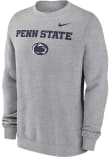 Main image for Mens Penn State Nittany Lions Grey Nike Primary Stack Crew Sweatshirt