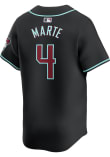 Ketel Marte Arizona Diamondbacks Mens BLACK Alt 2024 Limited