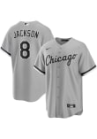 Bo Jackson Chicago White Sox Mens Replica GREY Road Jersey - 173217365
