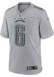 Devonta Smith Philadelphia Eagles GREY ATMOSPHERE Jersey - 17327298