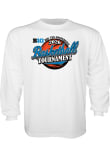 Main image for Youth Big Ten White Blue 84 2026 Big Ten Basketball Tournament Long Sleeve T-Shirt