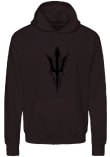 Main image for Mens Arizona State Sun Devils Black Summit Sportswear Tonal Primary logo Hooded Sweatshirt