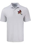 Main image for Mens Iowa State Cyclones White Cutter and Buck Vintage Pike Diamond Dot Short Sleeve Polo Shirt