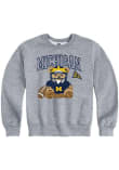 Main image for Youth Michigan Wolverines Grey Summit Sportswear Bear Necessities Long Sleeve Crew Sweatshirt