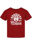 Main image for Toddler Indiana Hoosiers Crimson Summit Sportswear 2025 College Football National Champions Vintag..