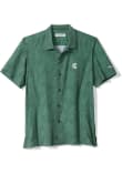 Main image for Mens Michigan State Spartans Green Tommy Bahama Saltwater Fronds Short Sleeve Dress Shirt