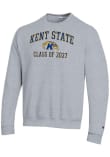 Main image for Mens Kent State Golden Flashes Grey Champion Primary Class of 2027 Powerblend Crew Sweatshirt