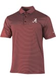Main image for Columbia Alabama Crimson Tide Mens Crimson Heat Seal Double Hit Short Sleeve Polo