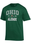 Main image for Ohio Bobcats Green Champion Est Date Alumni Jersey Short Sleeve T Shirt