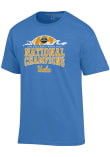Main image for UCLA Bruins Light Blue Champion 2025 Mens Water Polo National Champs Jersey Short Sleeve T Shirt