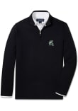 Main image for Mens Michigan State Spartans Black Mizzen+Main KPI Qtr Zip Pullover
