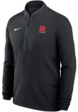 Main image for Mens Rutgers Scarlet Knights Black Nike Victory Qtr Zip Pullover