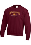 Main image for Mens Maroon Minnesota Golden Gophers Embroidered Crew Sweatshirt