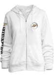 Main image for Womens White Purdue Boilermakers Comfy Long Sleeve Full Zip Jacket