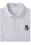 Main image for Mens Michigan State Spartans White Peter Millar Out of Bounds Sparty Short Sleeve Fashion Polo