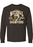 Main image for Mens Western Michigan Broncos Brown Summit Sportswear 2025 National Mens Hockey Champions Tee