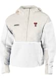 Main image for Womens Texas Tech Red Raiders White Columbia Cloud Point Fleece Light Weight Jacket