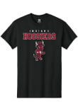 Main image for Indiana Hoosiers Black Summit Sportswear Flat Name Mascot Short Sleeve T Shirt