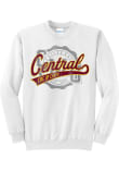 Main image for Mens White Central Michigan Chippewas Yearbook Crest Crew Sweatshirt