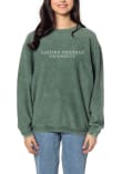 Main image for Womens Green Eastern Michigan Eagles Corded Crew Sweatshirt