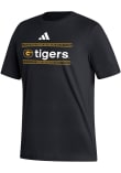 Main image for Adidas Grambling State Tigers Black Heat Seal Fresh Short Sleeve T Shirt