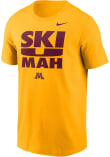 Main image for Minnesota Golden Gophers Gold Nike DriFit Short Sleeve T Shirt