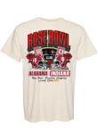 Main image for Indiana Hoosiers Ivory Something Inked 2026 Rose Bowl Head to Head vs Alabama Short Sleeve T Shirt