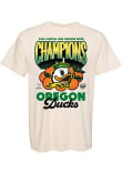 Main image for Oregon Ducks Ivory Something Inked 2026 Orange Bowl Champions Short Sleeve T Shirt