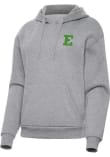 Main image for Womens Eastern Michigan Eagles Grey Antigua Victory Hooded Sweatshirt