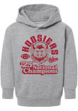 Main image for Toddler Indiana Hoosiers Grey Summit Sportswear 2025 College Football National Champions Vintage B..