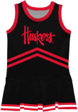 Main image for Toddler Girls Nebraska Cornhuskers Black Vive La Fete Team Logo Cheer Dress Sets