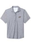 Main image for Womens Purdue Boilermakers Black Johnnie O Maxine Short Sleeve Polo Shirt
