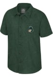Main image for Mens Michigan State Spartans Green Colosseum Vintage Logo Short Sleeve Dress Shirt