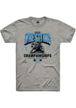 Main image for Big Ten Dark Grey Rally 2025 Wrestling Championship Short Sleeve Fashion T Shirt